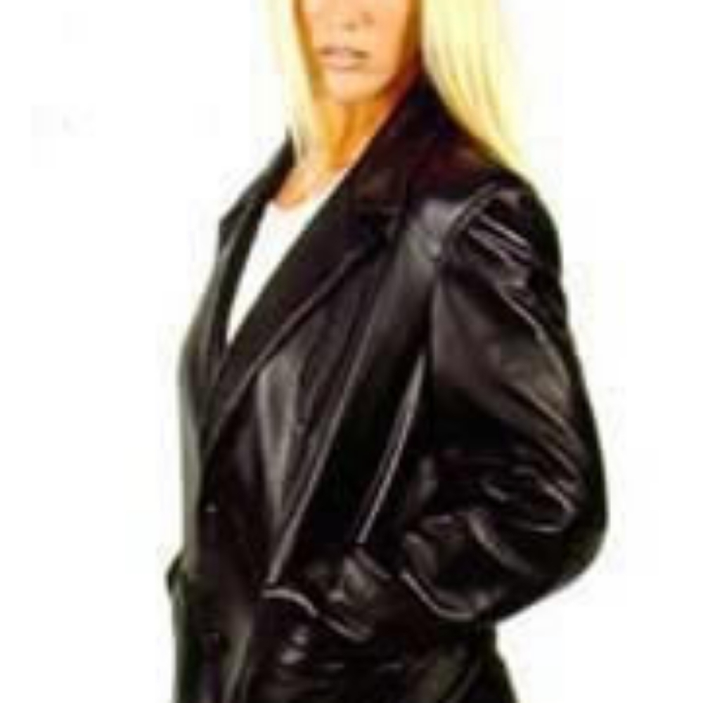 Proudly Made in the USA Ladies leather jacket